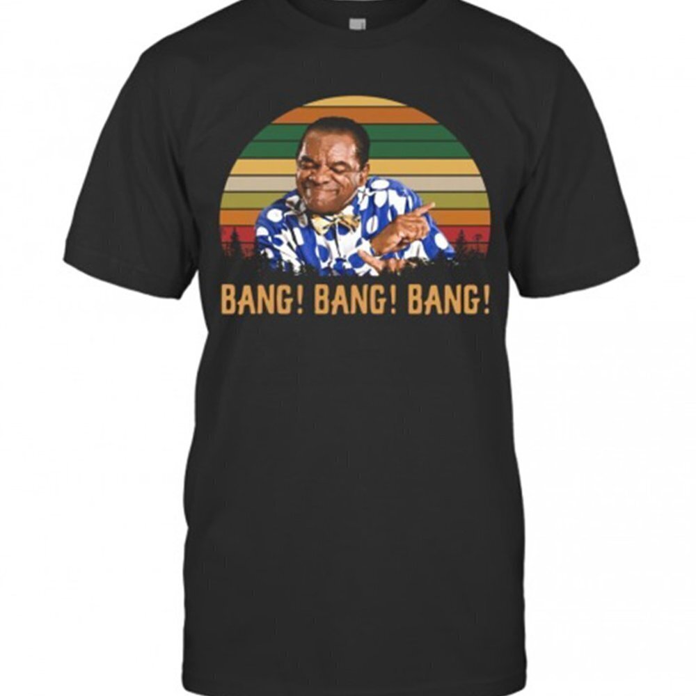 John Witherspoon Bang Bang Bang Comedy Icon Retro T-Shirt